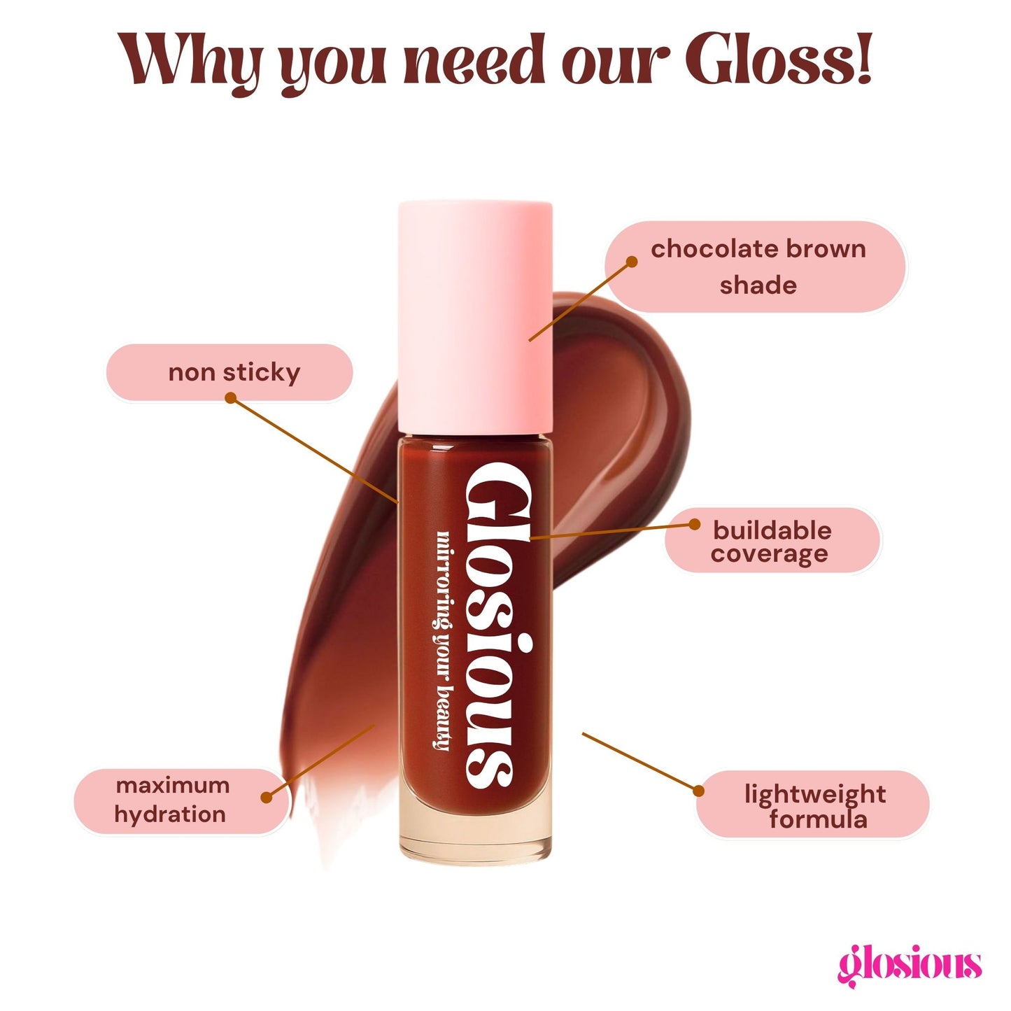 Tan Brown Lipgloss